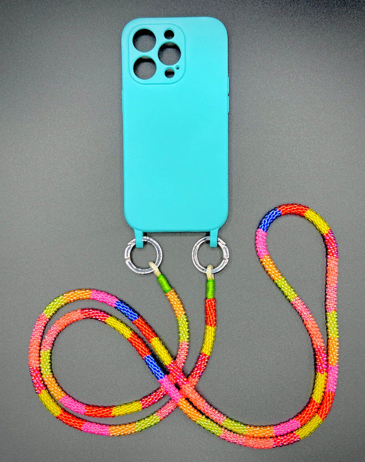 Handykette Coral-Regenbogen