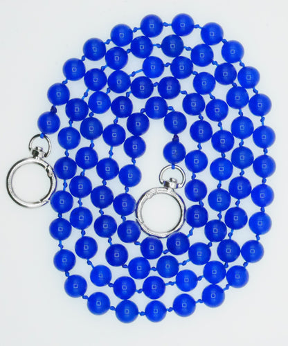 Mobile phone chain ¨Chalcedony blue¨